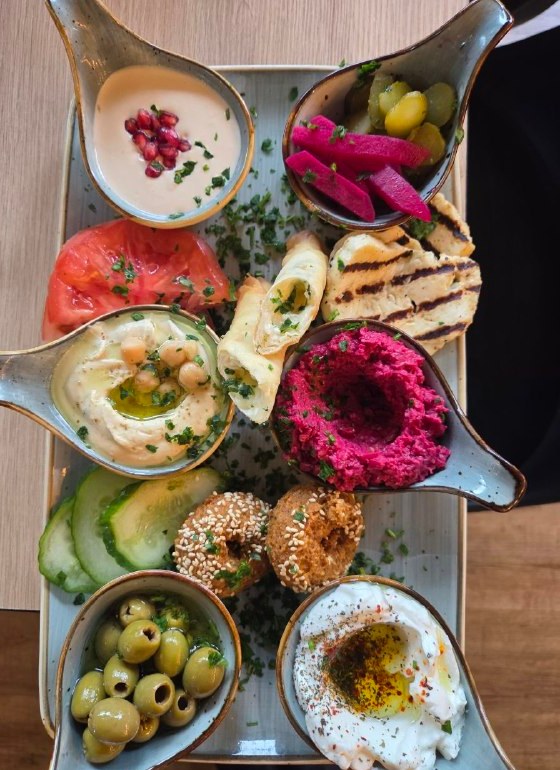 Alsafi Frühstücksplatte